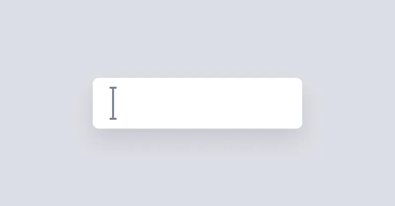 Text Input component